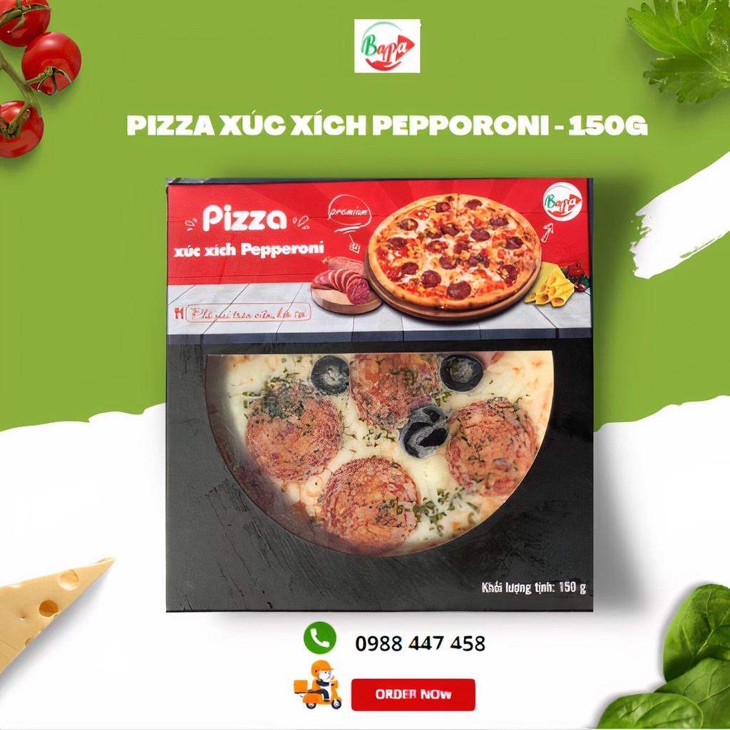 Pizza xúc xích Pepperoni hộp 150g Shopee Việt Nam