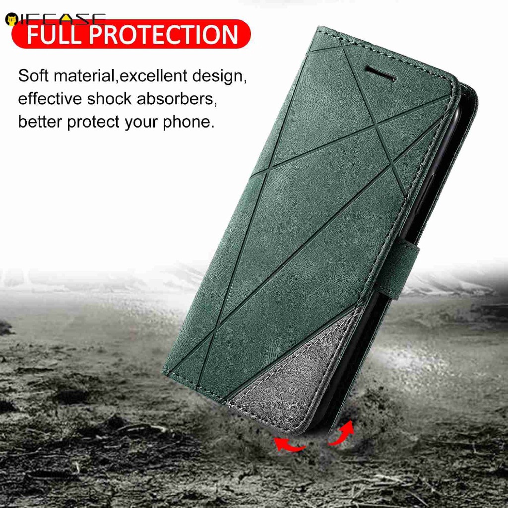 Dành Cho Samsung Galaxy A56 A36 A26 A16 A17 X Bao XCover 7 Pro 5 4G 5G Vỏ Điện Thoại Có Dây Đeo Da Lật Ví Kinh Doanh Gói Thẻ Khe Cắm Giá Đỡ Vỏ Đứng