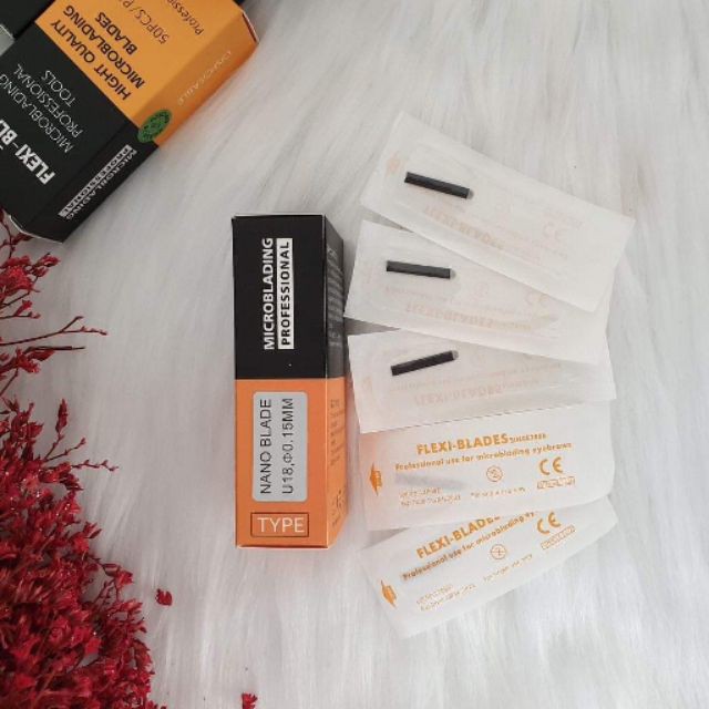 Dao khắc Nano Flexi Đen chéo 14 - chéo 18 | Dụng Cụ Phun Xăm