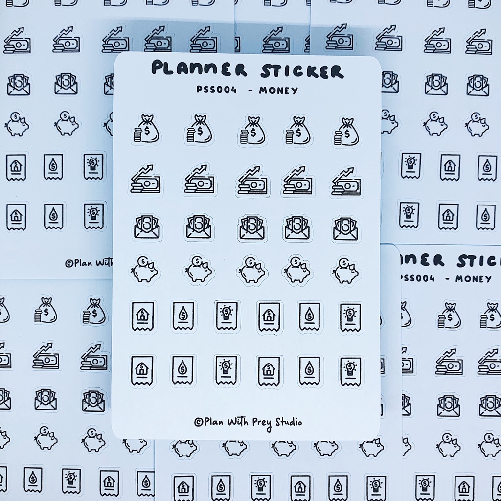 Sticker lập kế hoạch chi tiêu cá nhân | Budget Sticker Planner ...