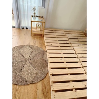 [FREESHIP TPHCM] Giường Pallet Gỗ Decor Phòng Ngủ Chân Cao Giá Rẻ Gấp Gọn Kích Thước Đa Dạng