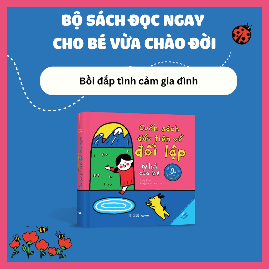 Ảnh Sách - Bộ Tương Phản/ Contrast Book dành cho trẻ sơ sinh - Crabit Kidbooks 3