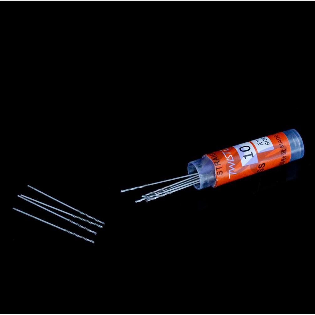 10 mũi khoan nhỏ HSS 0.7mm đa dụng