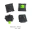 Btsg 3 Pin Xanh Công Tắc Công Tắc Cho Cơ Chroma Bàn Phím Chơi Game Trục Xanh 3 Pin Công Tắc 4 Chiếc