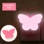 Đèn Ngủ Cắm Điện Mini Hình Bướm, Đèn Cảm Ứng Tự Động, Ánh Sáng Dịu Size 9cm MEILI STORE