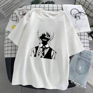 Áo Thun Nữ Hình Anime Nhật Bản Áo Thun Tokyo Ghoul Kaneki Ken Ngắn Tay