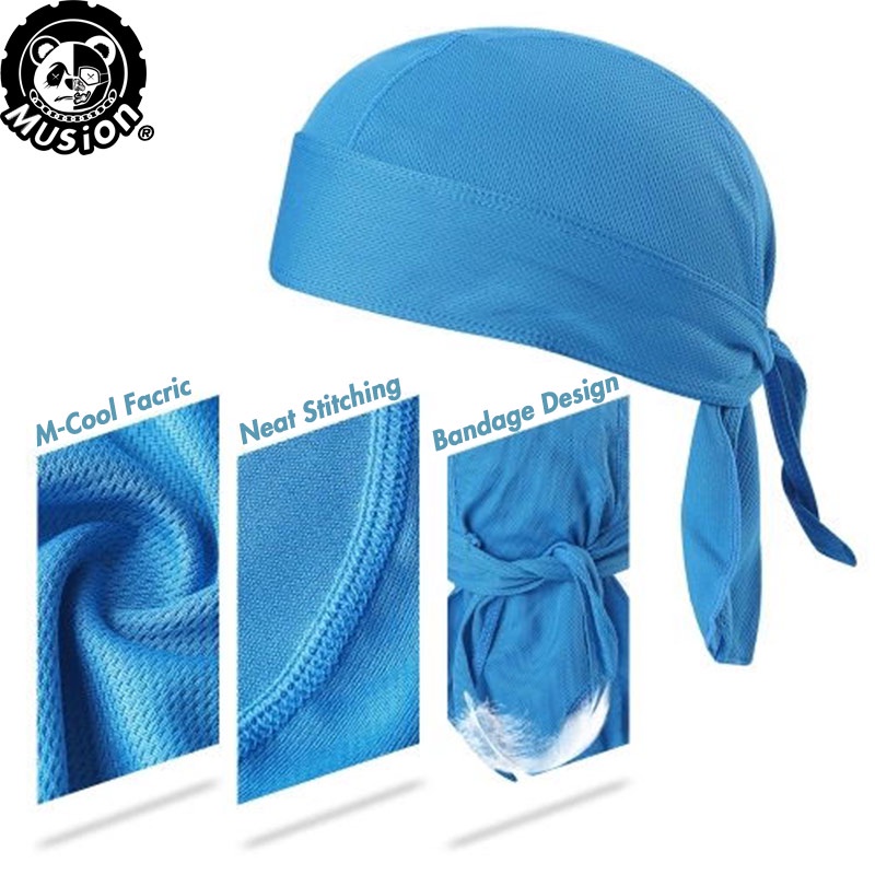 Mũ bảo hiểm Musion Pirate Cap - Chống thấm mồ hôi, chống bụi và tia UV, phù hợp cho hoạt động ngoài trời