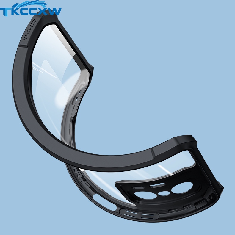 Ốp Điện Thoại Mềm Mặt Trong Suốt Chống Sốc Phong Cách Quân Đội Cho Realme Q3 Pro Gt Neo 2 2t