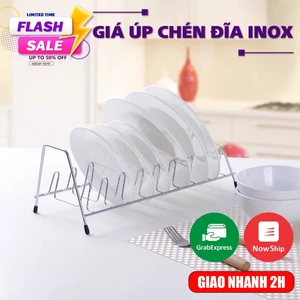 Kệ Giá Úp Chén Đĩa Bát Ăn Cơm Bằng Inox Siêu Chắc Chắn