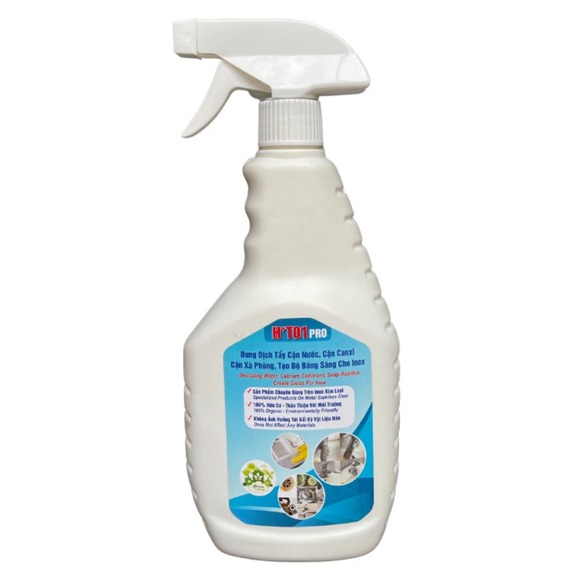 Ảnh Bình Xịt Tẩy Cặn Canxi Trên Inox Sen Vòi Nhà Tắm TVS 600ml 1