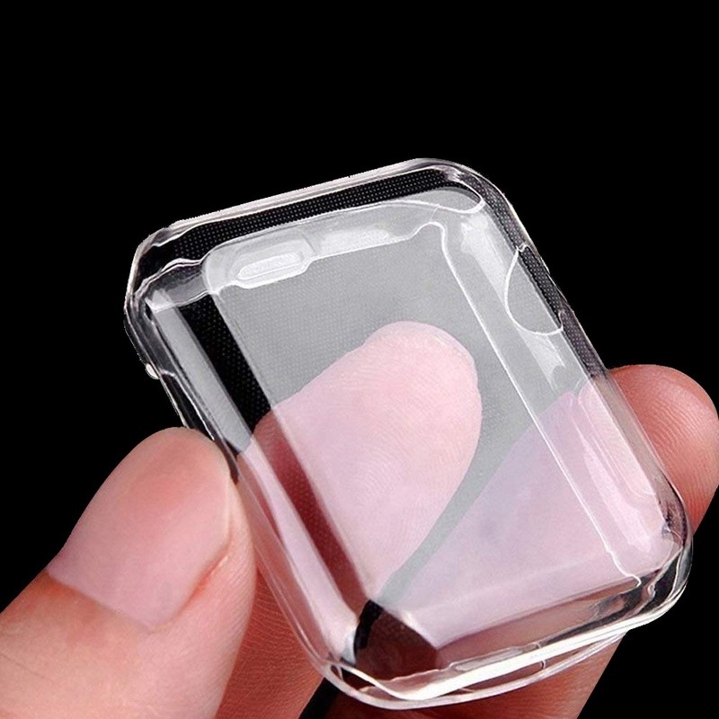 Bảo Vệ Màn Hình Cho Đồng Hồ Trong Suốt 46MM 49MM 45mm 41mm 44MM 40MM Full TPU Trong Suốt 42mm 38MM iwatch Series 11 10 9 7 SE 6 5 4