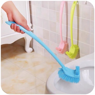 Chổi Cọ Toilet,Vệ Sinh 2 Đầu Làm Sạch Mọi Vết Bẩn Dễ Dàng Tiện Lợi { H }