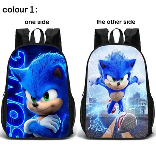 Bán Hàng 3D In Hình Hoạt Hình Hai Mặt Túi Đi Học Trẻ Em Anime Mới Sonic Học Sinh Ba Lô Cho Học Sinh Bé Gái Bé Trai