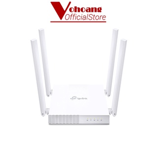 Bộ phát Router WiFi TP-LINK Archer C24 Băng Tần Kép AC750 bảo hành 2 năm - Hàng Chính Hãng