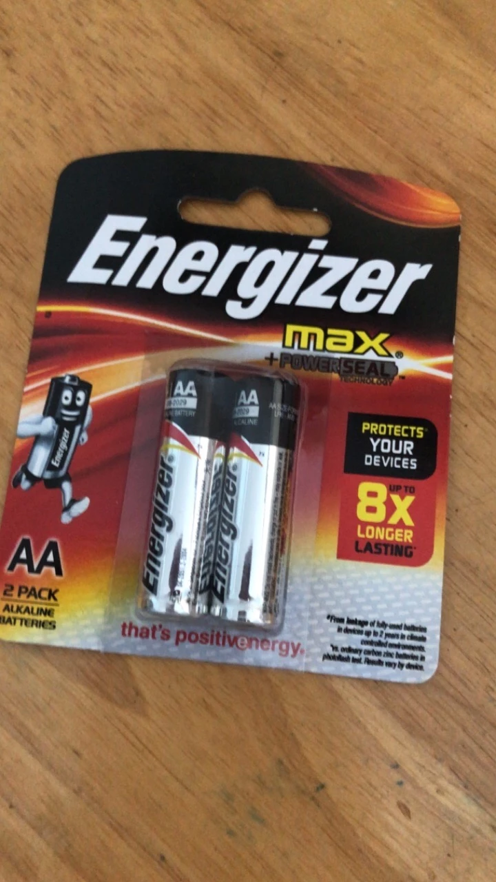 Pin kiềm Energizer AA LR6 chống rò rỉ tốt