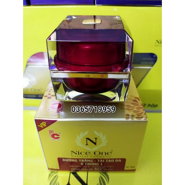 Kem Trắng Da - Trẻ Hoá Làn Da 8 in 1 Nice One VIP - WHITENING CREAM ...