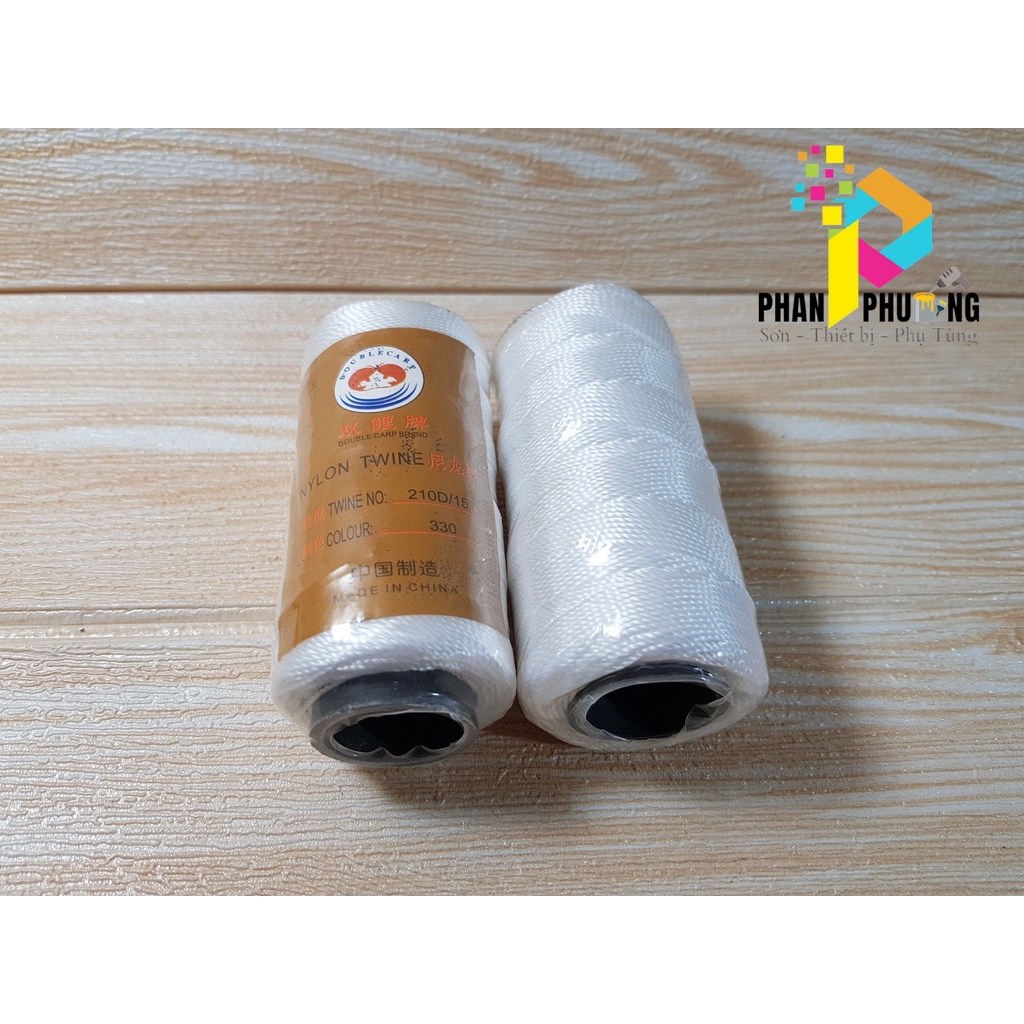 CHỈ NYLON 210D/1.5mm cao cấp phù hợp may giày da túi xách, xỏ hạt chuỗi hạt, dây chuyền, trang sức handmade