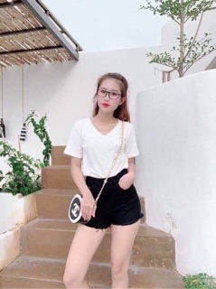 Sooc jean đen trắng