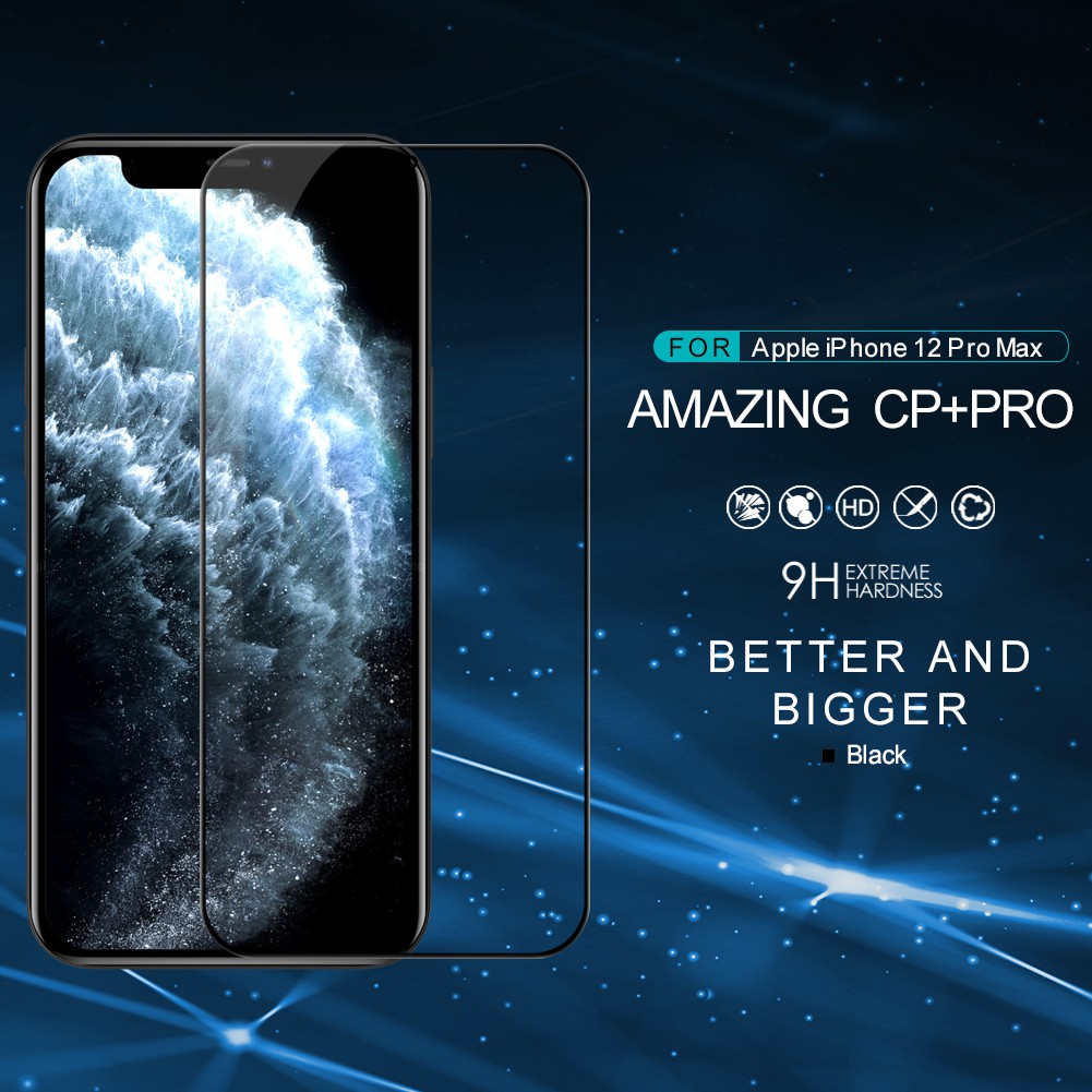 Kính Cường Lực iPhone Nillkin Full màn hình CP+ PRO iPhone X -> 16 ProMax