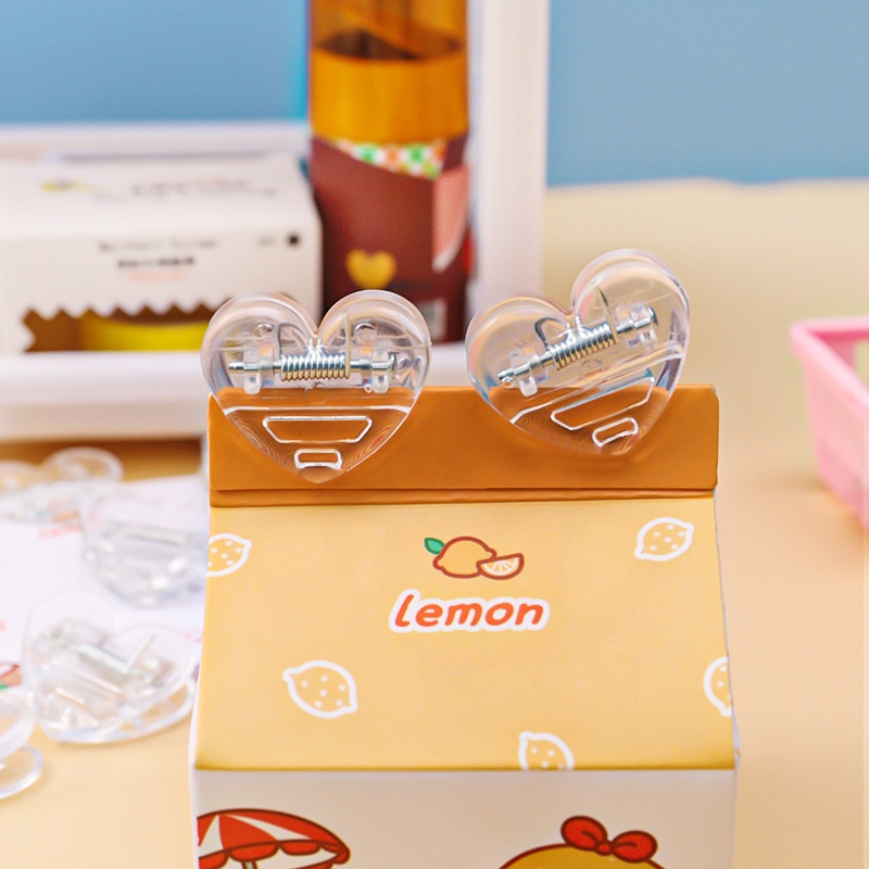 Kẹp Trong Suốt Mini Hình Trái Tim Dễ Thương Dùng Trang Trí Ảnh | Shopee ...