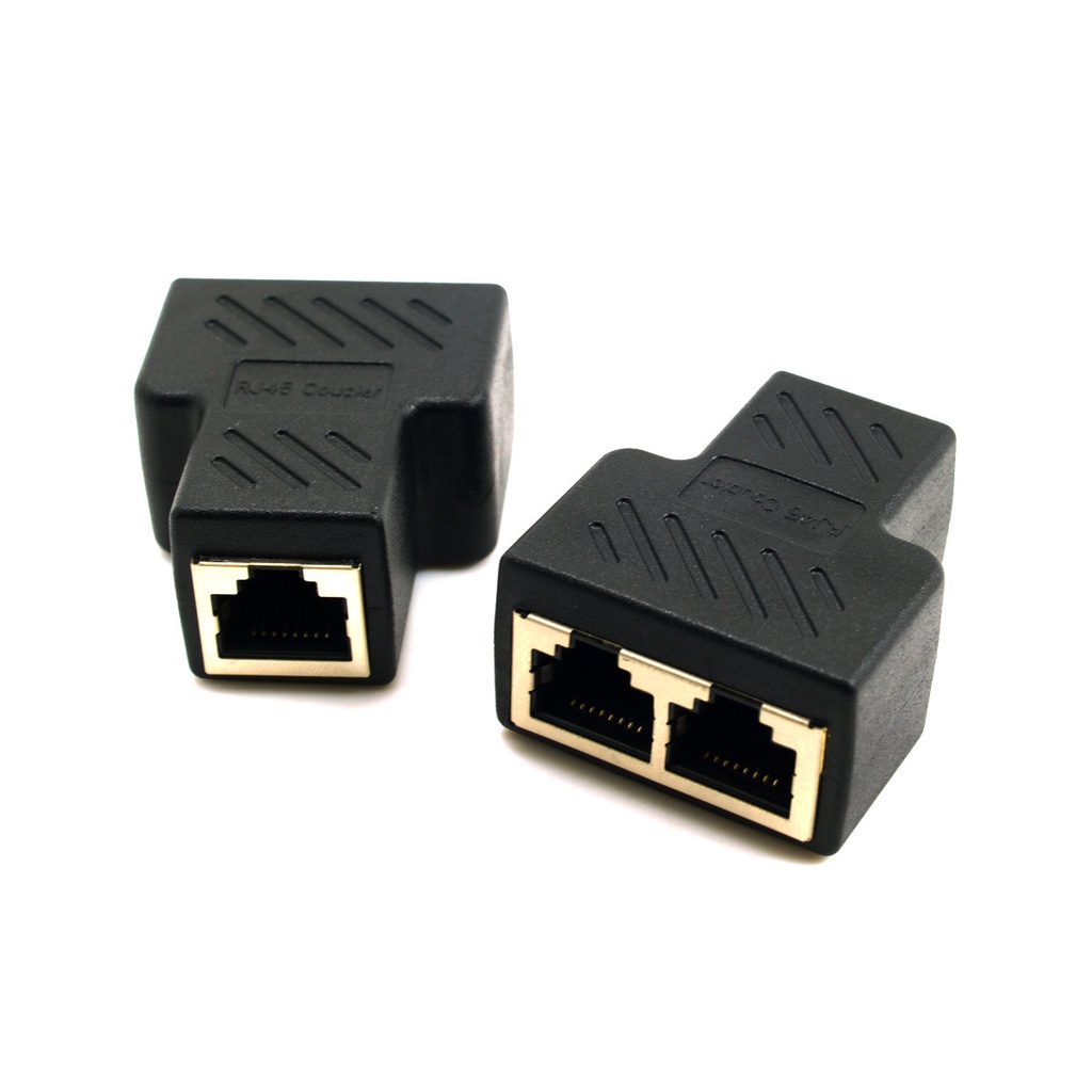 Đầu chia, đầu nối 1 cổng RJ45 sang 2 cổng RJ45 cho cáp mạng- ĐỌC KĨ MÔ ...