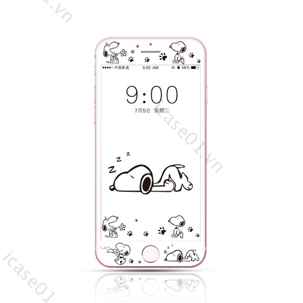 Kính Cường Lực Hoạt Hình Cho Iphone 6 6s I7 I8 Plus Se2 Iphone6 Iphone6S Iphone7 Iphone8 Plus