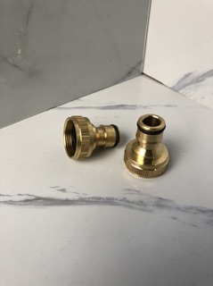 Đầu nối dây hút nước máy rửa xe bằng đồng - Kim Khí Dung Anh