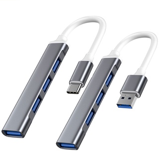 Hub Usb, Bộ Chia 4 Cổng USB 3.0 Type C Cho Laptop Máy Tính