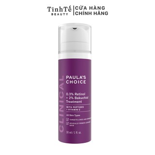 Tinh chất chống lão hóa Paula's Choice CLINICAL 0.3% RETINOL + 2% BAKUCHIOL TREATMENT 30ml (Tinh Tế Beauty)