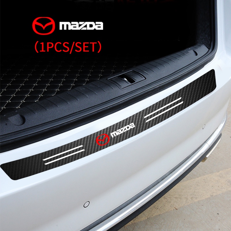 1 Miếng Dán Trang Trí Xe Hơi Họa Tiết Sợi Carbon Cho Mazda 2 3 5 6 2017 CX-4 CX-5 CX-7 CX-9 CX-3 CX-5