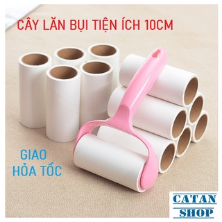 Cuộn Lõi Lăn Bụi, Cán Lăn Quần Áo, Lông Thú, Ga Giường - Lõi Dự Phòng Thay Thế 60 Tờ Sử Dụng Cho Cây Lăn Bụi 10cm