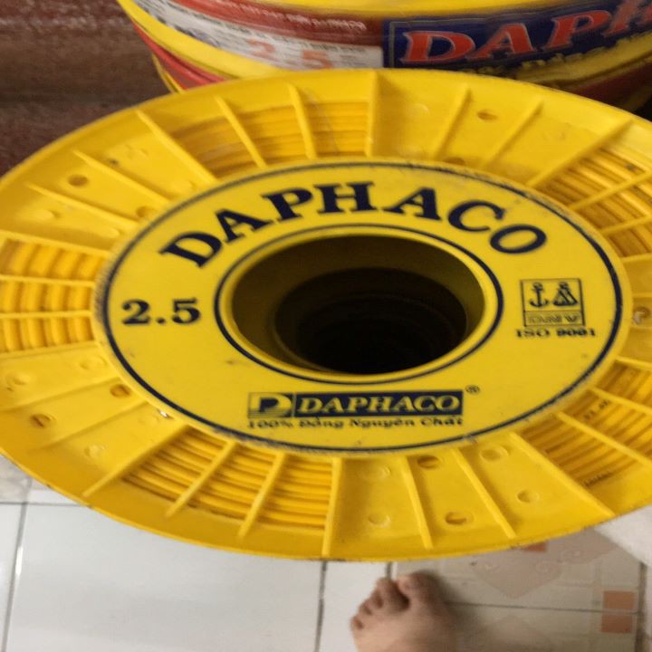 Dây điện Daphaco CAP2.5 tiết diện 2.0mm đơn (Cuộn 100 mét) | Shopee ...
