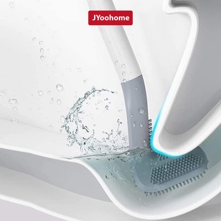 Chổi Cọ Nhà Vệ Sinh JYoohome Cây Cọ Toilet Bồn Cầu Bằng Silicon Tiện Ích Vệ Sinh Nhà Cửa