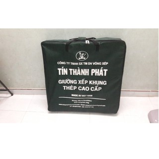Giường xếp inox cao cấp Tín Thành Phát Chịu lực tốt, dễ di chuyển, phù hợp gia đình & văn phòng