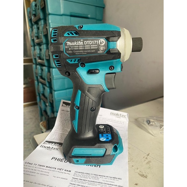 Máy vặn vít dùng pin 18V Makita DTD171Z ( Chưa Pin & Sạc ) | Shopee ...