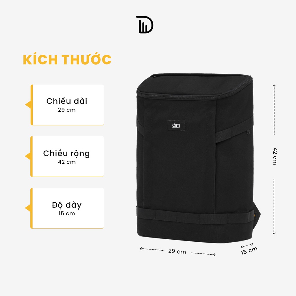 Mô tả Balo DIM Compact Backpack - 3