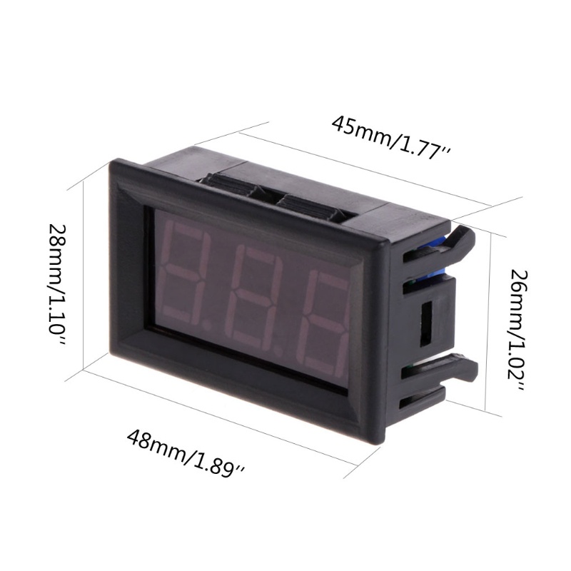 Mặt Trăng Mini -50 110 °C Kỹ Thuật Số LED DC 5-12V Bảng Điều Khiển Nhiệt Độ Ô Tô Đồng Hồ Đo Dễ Dàng Lắp Đặt Được Sử Dụng Cho Hosehold