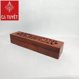 (RẺ NHẤT) HỘP ĐỰNG ĐŨA GỖ HƯƠNG TRẠM ĐỤC CỰC ĐẸP ( ẢNH THẬT 100%)