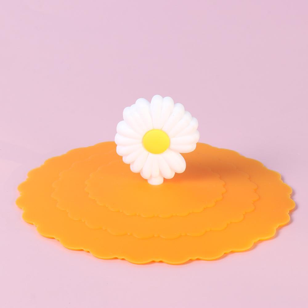 YMIFI Silicone Cup Cover Dễ Thương Trà Cà Phê Nắp Nắp Chống Rò Rỉ