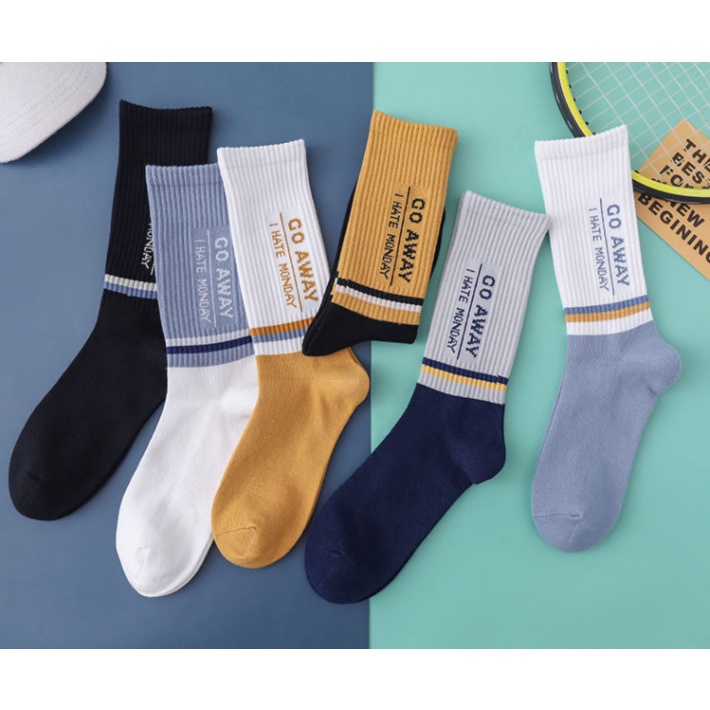 Vớ cao cổ GO AWAY Unisex phong cách thể thao, trẻ trung và năng động.