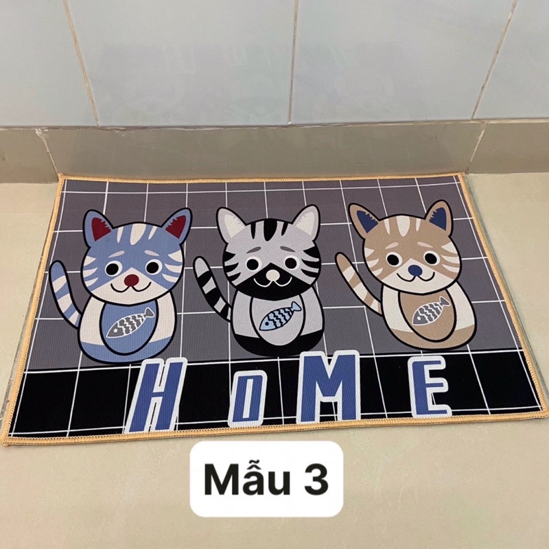 THẢM HOẠT HÌNH ĐỂ Ở CỬA RA VÀO - THẤM HÚT NƯỚC