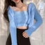 FREESHIP SET ÁO HAI DÂY LEN LÔNG CROTOP SEXY
