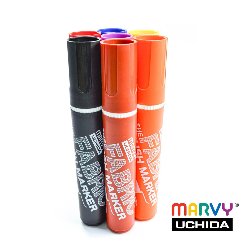 Ảnh Bút Vẽ Vải Không Bay Màu Đầu Cọ Lớn MARVY 722S 2