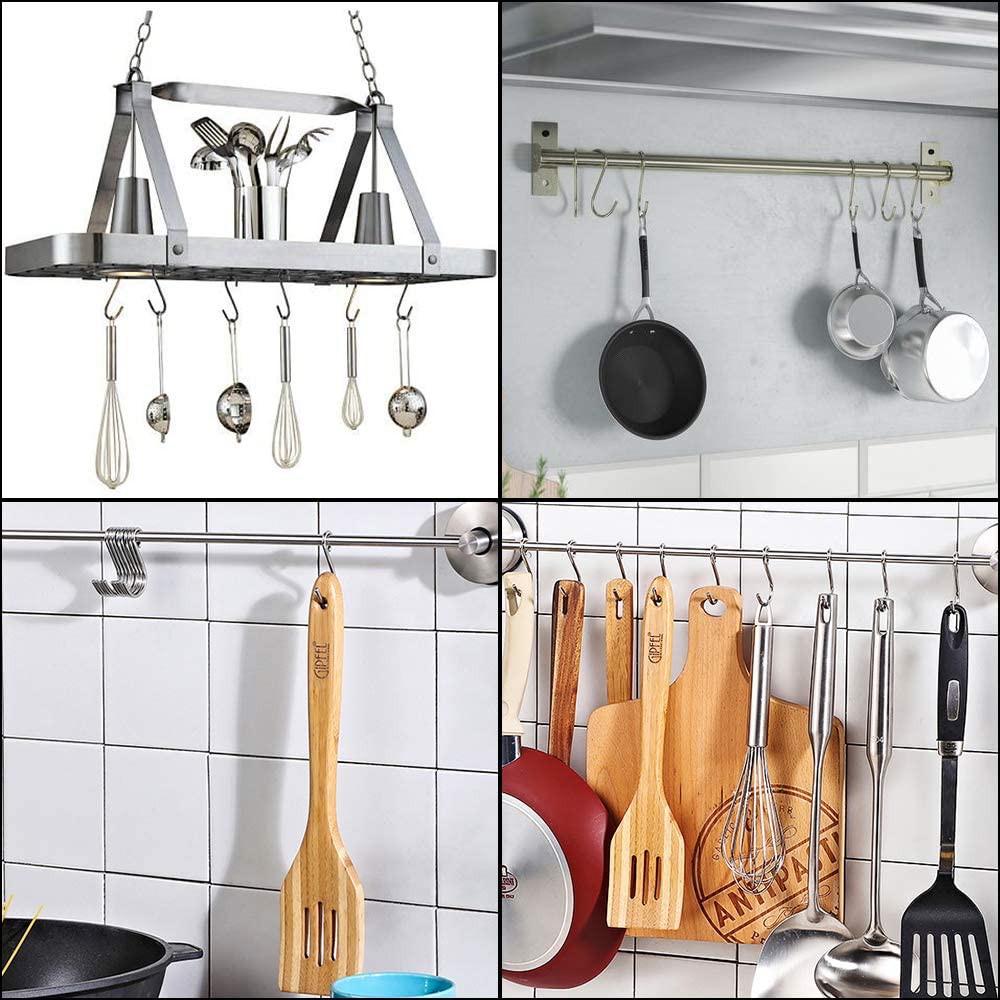 Ảnh Móc treo đồ chữ S HOBBY Home Decor MS chất liệu Inox 304 dày 4mm 1