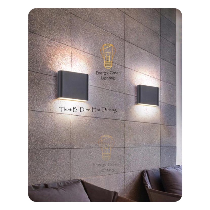 Ảnh Đèn hắt tường Energy Green Lighting 2 đầu kiểu dáng hiện đại thân nhôm siêu sáng - chống nước TN186 2