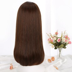 [TOP BÁN CHẠY] KẸP TÓC GIẢ CHỮ U NỬA ĐẦU DÀI 45-50CM CỤP NHẸ DỊU DÀNG LƯỚI HOA CO DÃN