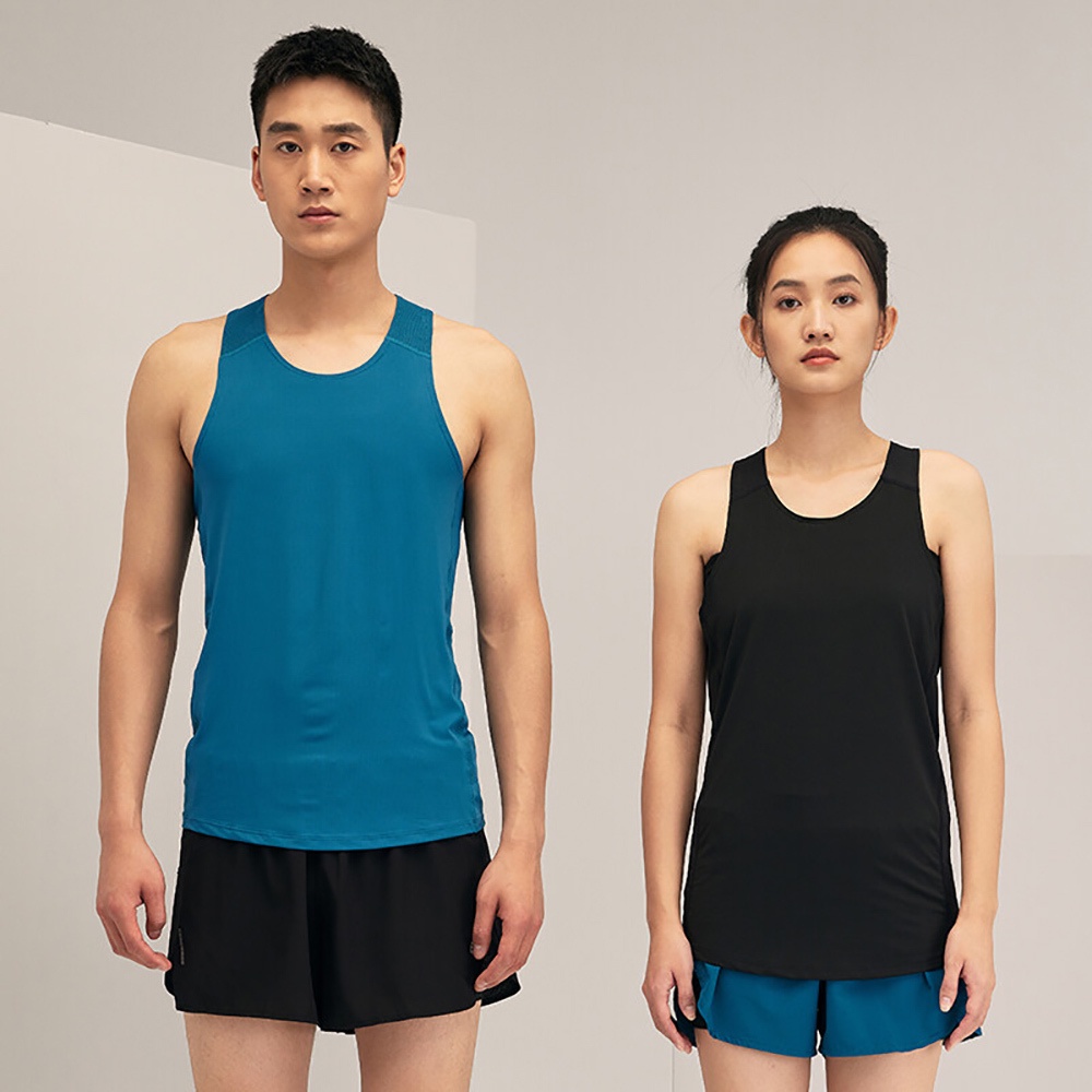 Điền kinh Tank Top Nam Chạy Singlet Nhanh Khô Top Không Tay Singlet Co Giãn Thể Thao Chạy Bộ Tập Gym