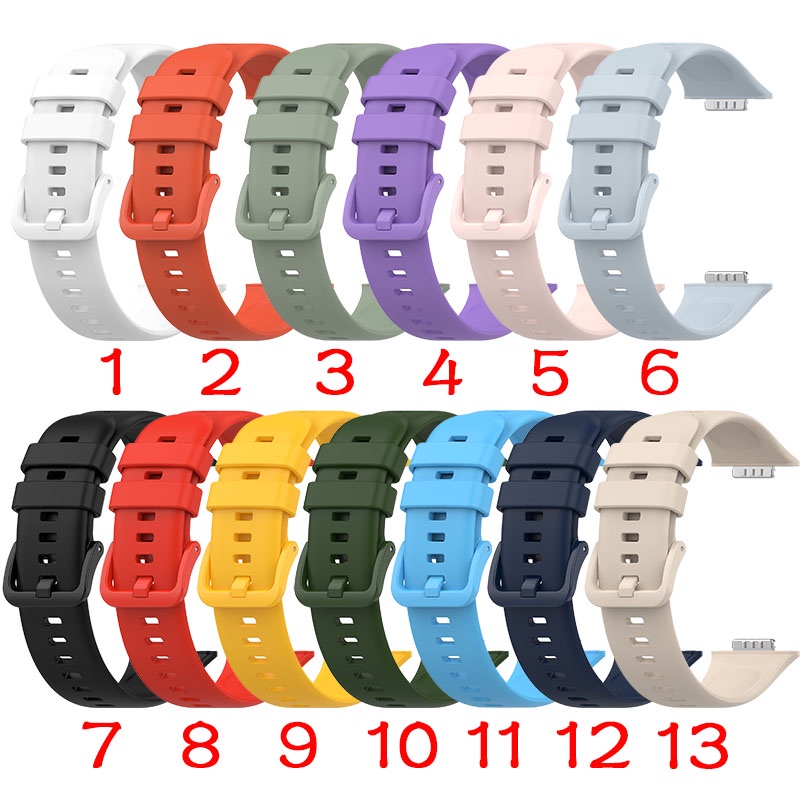 Dây Silicone Thay Thế Cho ĐồNg Hồ huawei Watch Fit 2 huawei Watch Fit 2 huawei fit2 2