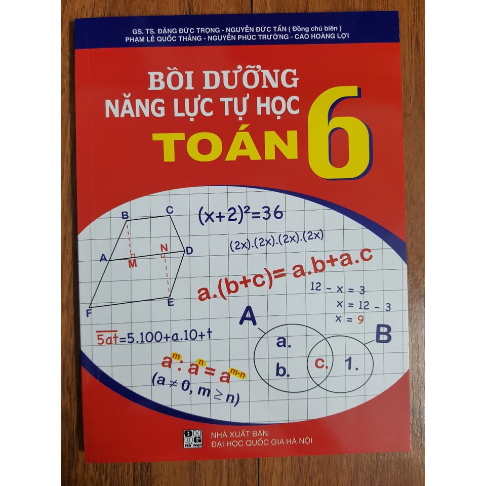 Ảnh Sách - Bồi dưỡng năng lực tự học Toán 6 1
