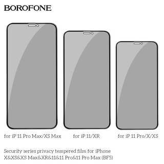 Kính cường lực BOROFONE BF5 chống nhìn trộm các dòng iPhone từ X đến 14 Pro max (nhiều màu)